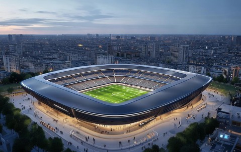 国米官宣新球场计划！2028年建成欧洲最大智能足球场